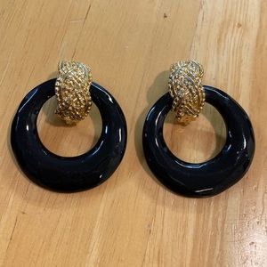 Vintage Erwin Pearl clip on earrings